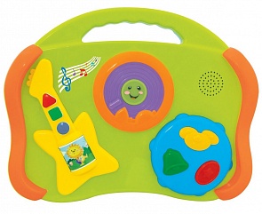 Развивающая игрушка - Музыкальные инструменты, 6 в 1 (Kiddieland, KID 052886veg)